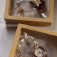Festive Bracelet Watch With Box