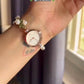 Flower Beads Bracelet Watch With Box