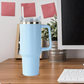 Stainless Steel Travel Milk,Juices & Water Mug With Straw