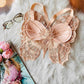 Chic Butterfly Embroidered Lace  Women's Bra