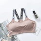 Gym Fitness Bra For Women Yoga Pad Sportswear Vest Tank Tops Push Up Sports Bras