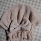 Bow Micro Fiber Hair Towel