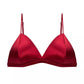 Women Seamless Bras Deep V Push Up Polyester Bralette Breathable Tube Top