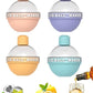 SphereChill 4-Pack Ice Ball Maker | 2.5-Inch Silicone Whiskey Ice Molds for Perfectly Chilled Drinks