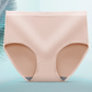 Comfortable Seamless Plus Size Women’s Panties – Mid Waist Hip Lifting Briefs for Everyday Wear