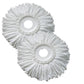 360° Spin Mop with White Fiber Double Mop Heads & Sturdy Bucket – Quick & Easy Cleaning
