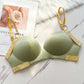 Glamorous Glitter Contrast Padded Bra with Adjustable Back Hook Closure