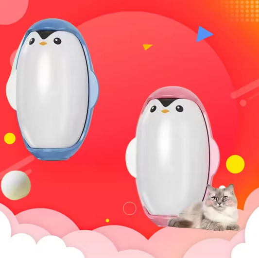 Penguin Plush Vacuum Cleaner Mini Roller for Pet Hair & Clothes