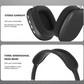 Air Pro Max Wireless Bluetooth Headphones - Noise Cancelling, TF Card Slot, Sports & Gaming