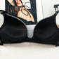 New Plaid Light Bra Push-Up Without Steel Ring One-Piece Bra Thin Section Seamless Lingerie