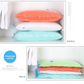 5 Pack Vacuum Storage Bags Travel Saving Package for Pillows Clothes Bedding Foldable Seal Compressed Closet Home Organizer