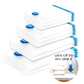 5 Pack Vacuum Storage Bags Travel Saving Package for Pillows Clothes Bedding Foldable Seal Compressed Closet Home Organizer