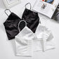 Satin Tube Crop Bra - Seamless Camisole for Summer Fashion & Comfort