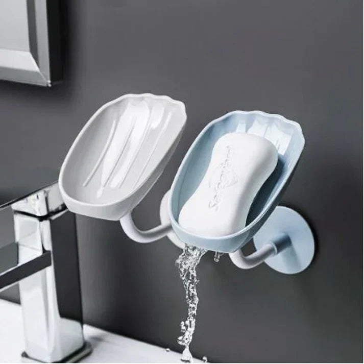 Wall Mounted Seashell Soap Holder | Bathroom Soap Dish with Nautical Touch
