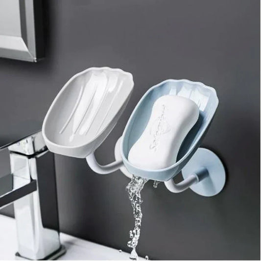 Wall Mounted Seashell Soap Holder | Bathroom Soap Dish with Nautical Touch