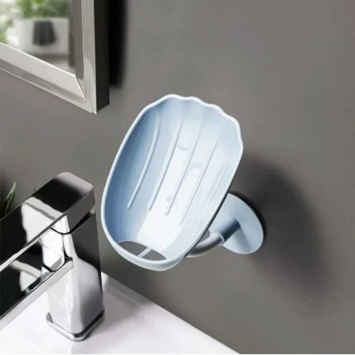 Wall Mounted Seashell Soap Holder | Bathroom Soap Dish with Nautical Touch